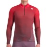 Sportful Squadra Race Jersey huckleberry / tango rød